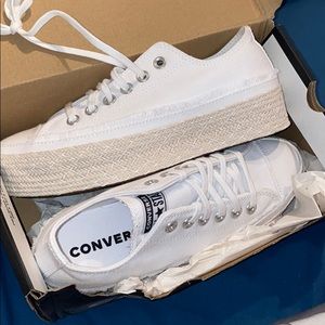 Brand new Converse Platform Espadrille
